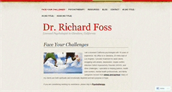 Desktop Screenshot of drrichardfoss.com